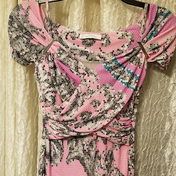 VERSACE COLLECTION pretty in pink dress - Picture 3 of 8